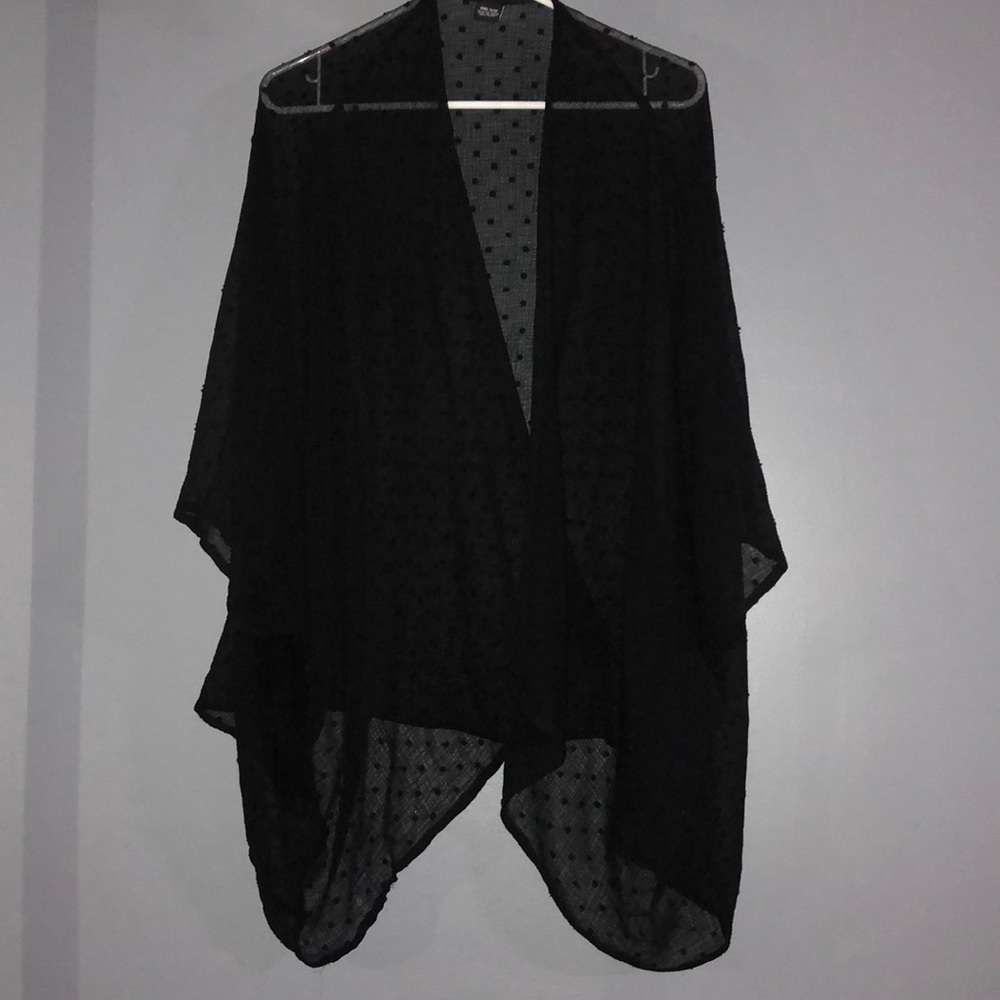 Black shawl